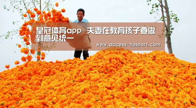 皇冠体育app-夫妻在教育孩子要做到意见统一(图2) 皇冠体育app